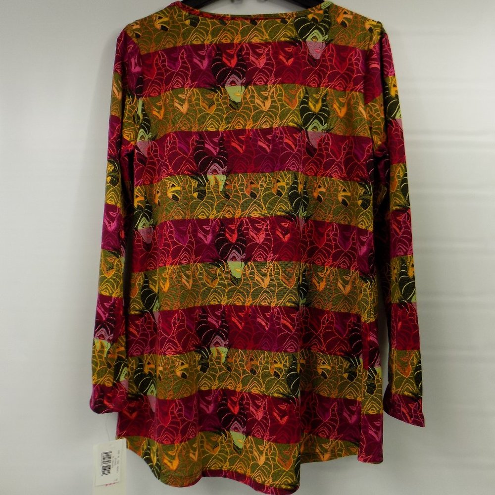 LuLaRoe Lynnae Disney Maleficent Top Size M NWT RARE - Picture 7 of 11